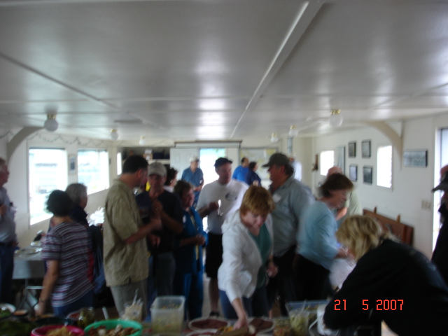 C-Brats get together at 
the Squalicum Yacht Club
