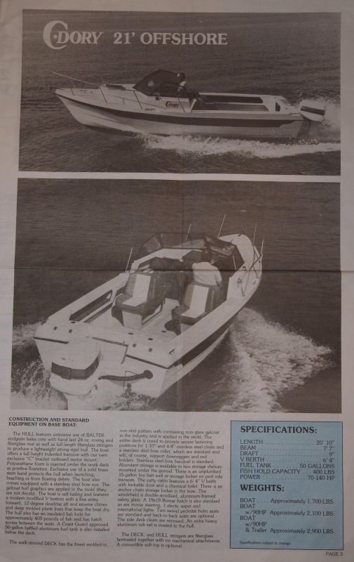 C-dory 21ft Offshore