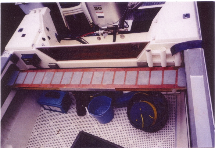 C-Dory boarding plank/seat