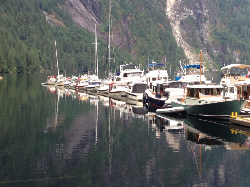 C Dory fleet.  Princess Louisa June 2014