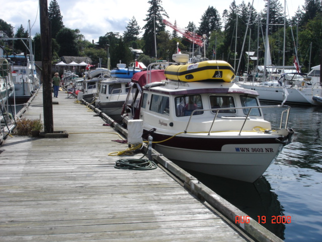C-Dorys docked at 
Genoa Bay Marina