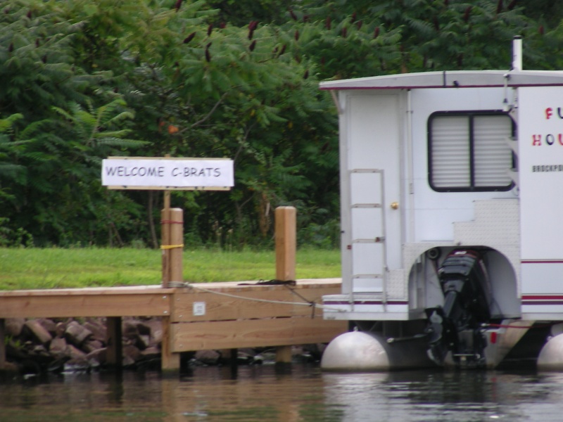 C-Dorys given a Canal welcome!