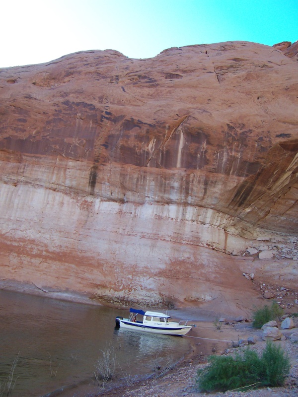 C-Swell on the beach in Reflection Canyon 9-24