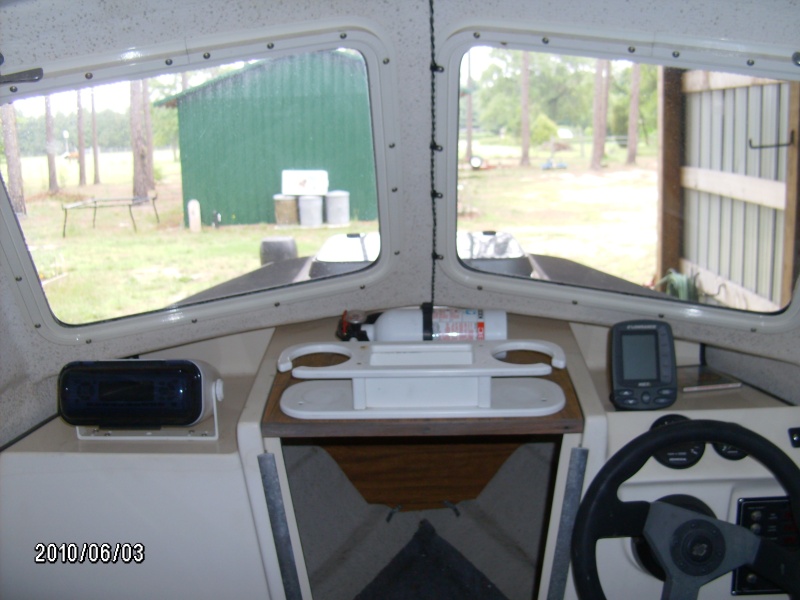 cabin of 16 C Dory