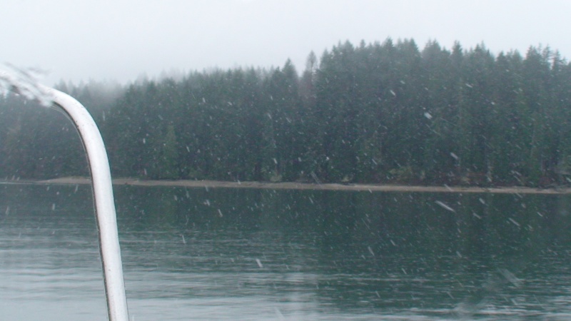 Calm water on Sunday heading home