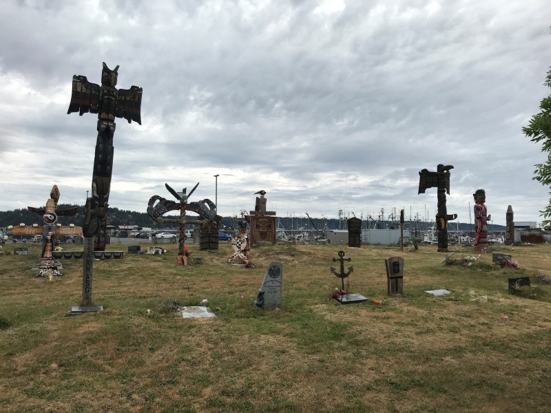 Campbell River grave yard