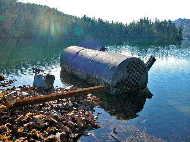 Cannery Ruins, McClure Bay, 10-14-06