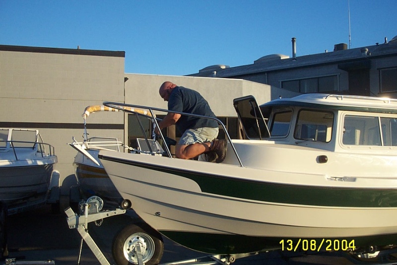 Can't leave without the anchor!