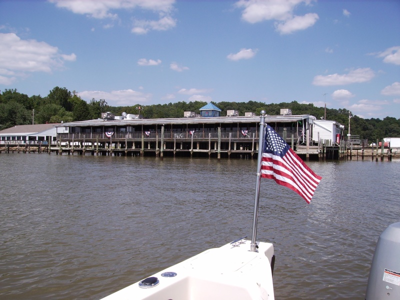 Captain Billy's In Maryland.  Order the crab cakes and Fisherman's Chicken (Chicken Covered in Crab and Cheese)