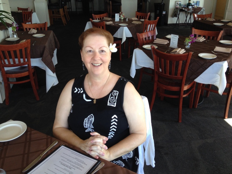 Carolyn in Kona on R & R