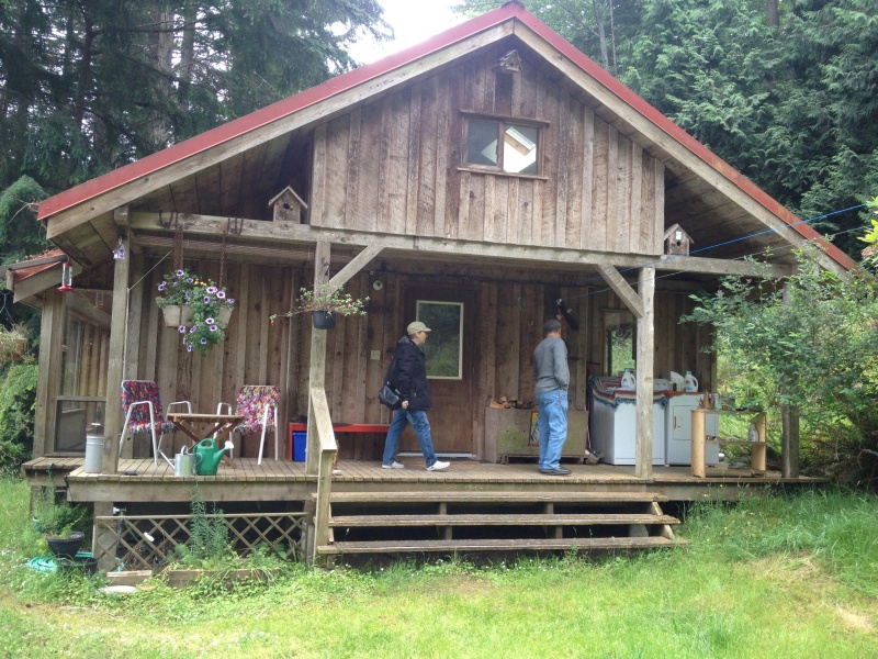 Carolyn\'s cousins Tiny place on Saturna