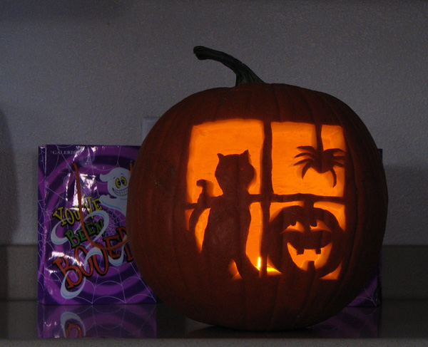 Carved a pumpkin