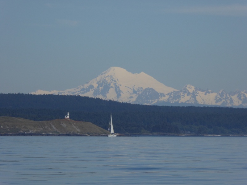 Cattle Point and Mount Baker