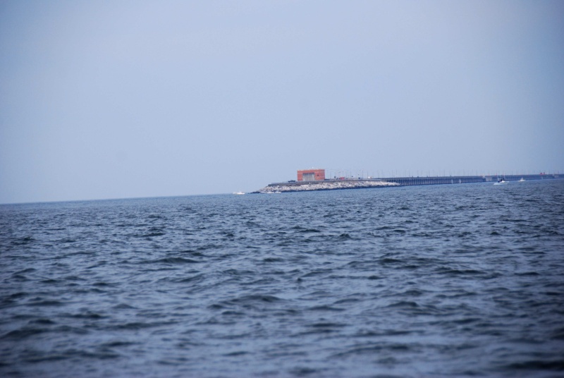 CBBT 2nd Island -exit for southern tunnel