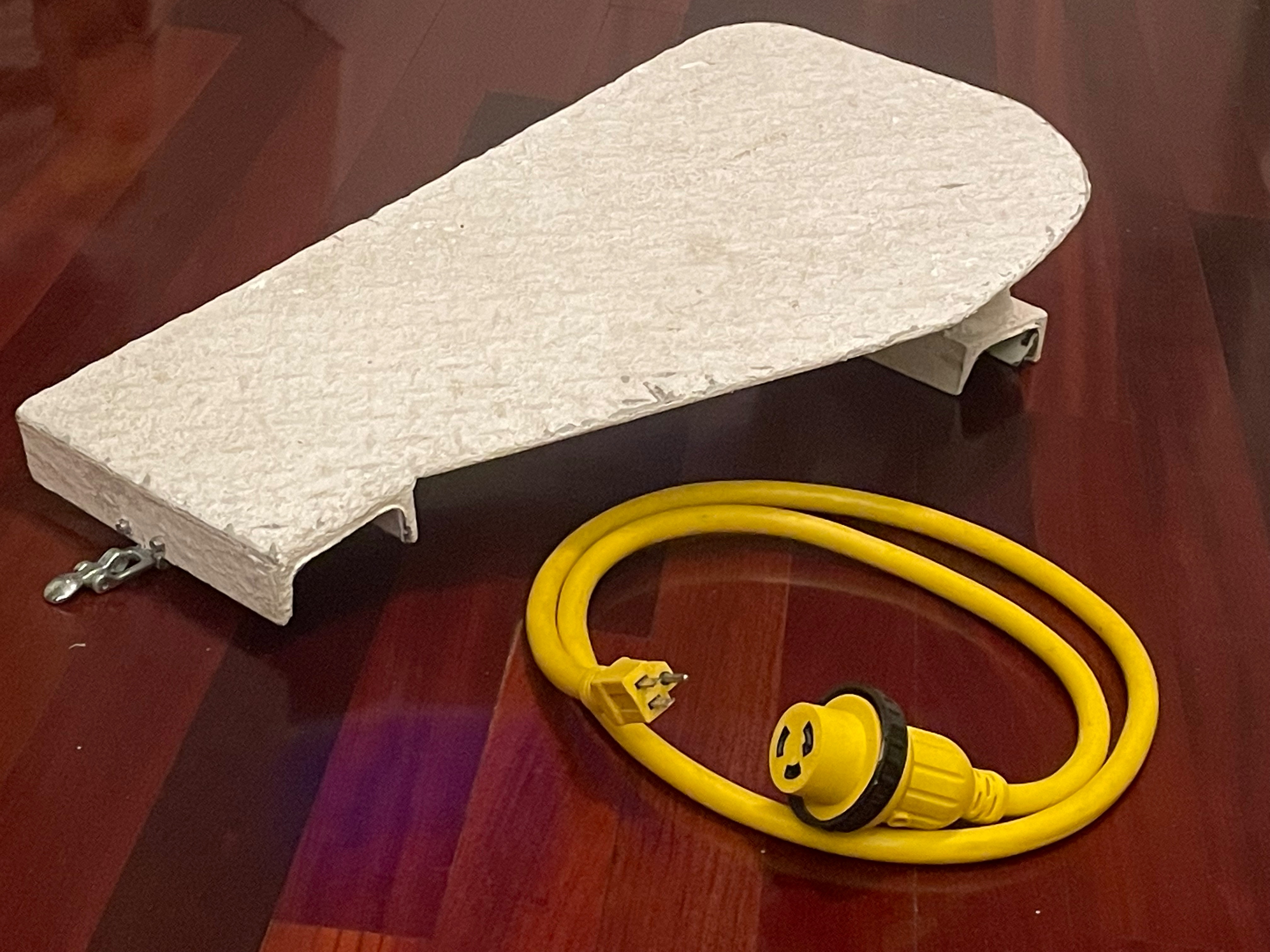 CD-25 SALVAGE SALE - EXTERIOR: Custom generator mount for C-D 25