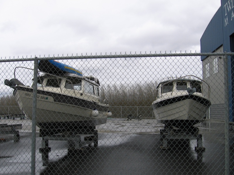 CDory next to Cape Cruiser