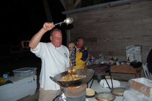 Chef Marc conducting