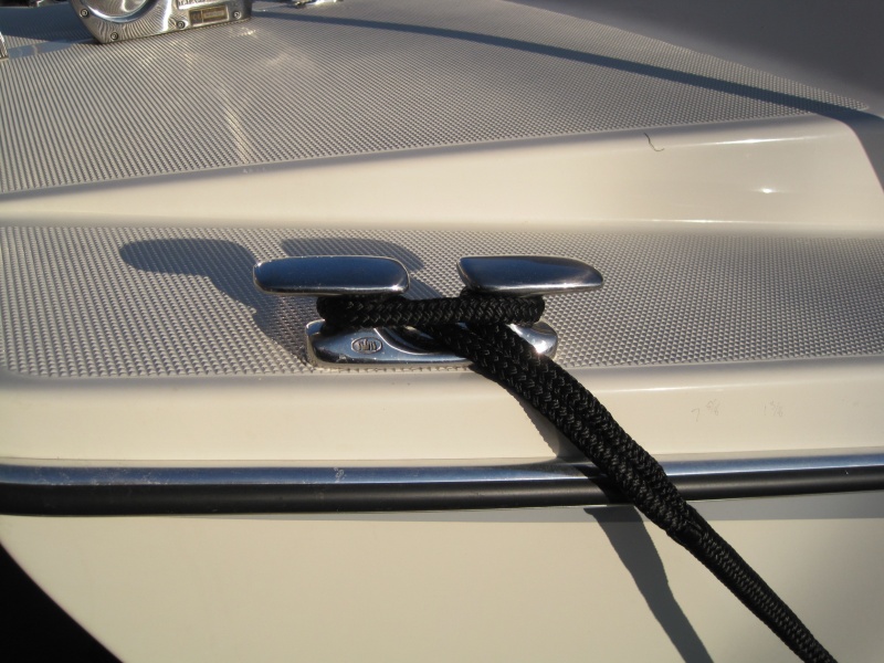 Chock - Cleats added on the forward deck