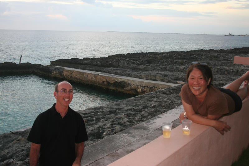 Chris and Robin ...fellow divers we were pleased to meet