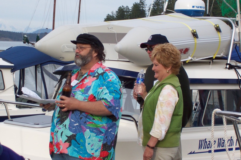 Christening Whale Watcher II