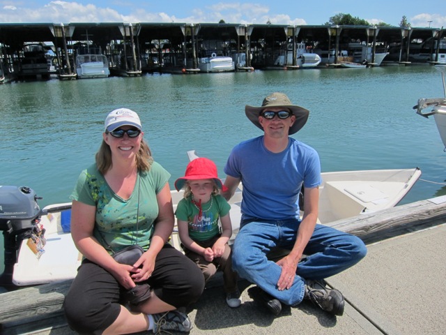 Cindi, Greg and Aven
(Lola)