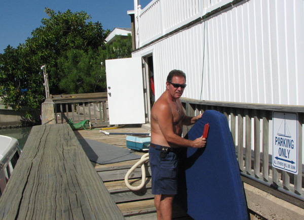Cleaning cushions