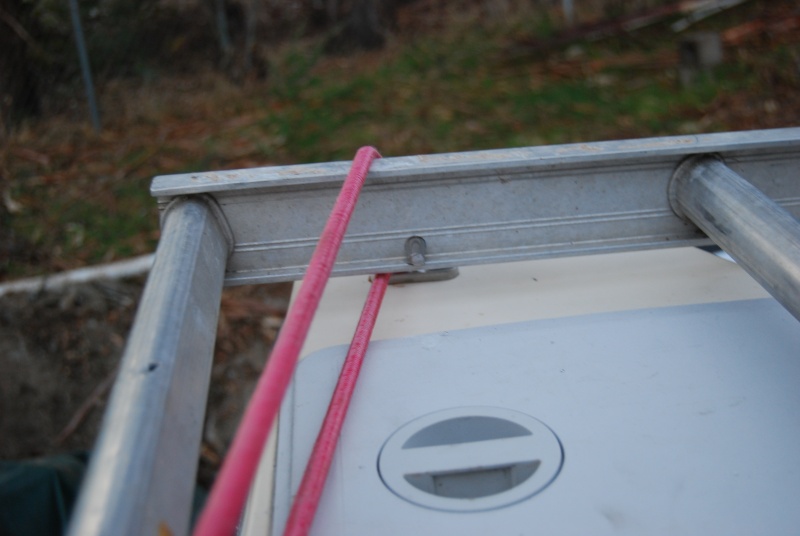 Close-up Cleat hole