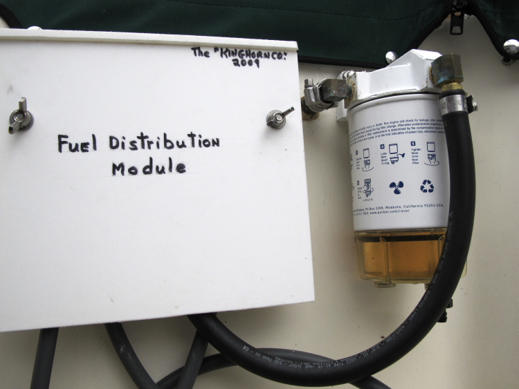 Close-up Of Fuel Selection Module