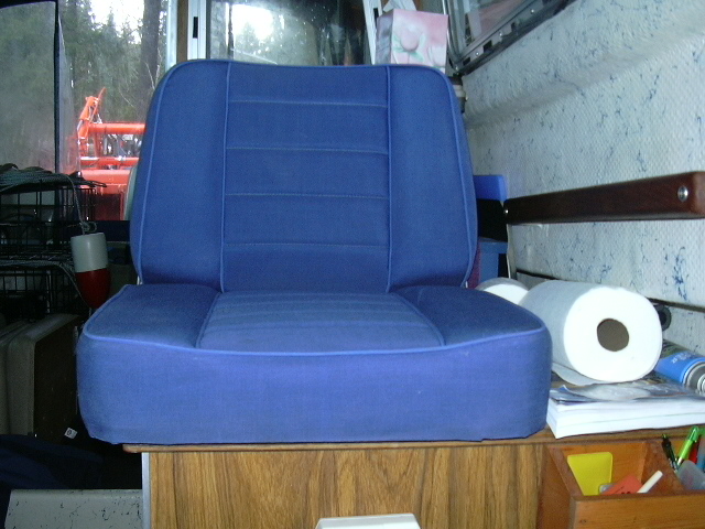 CLou's new seat...