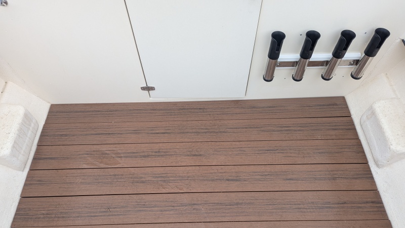 Cockpit deck floor - cabin side.