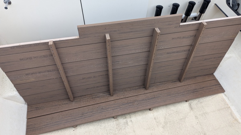 Cockpit deck floor - underside of removable section