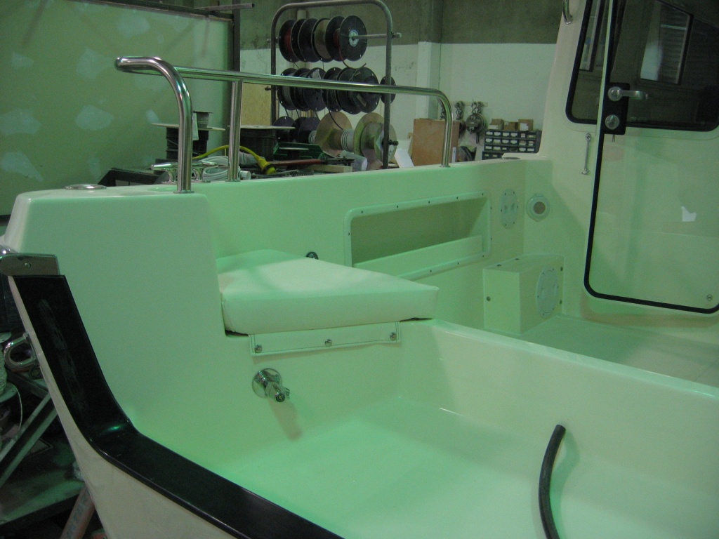Cockpit Railing and Seating