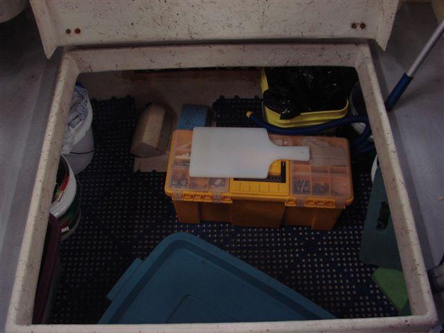 Cockpit storage