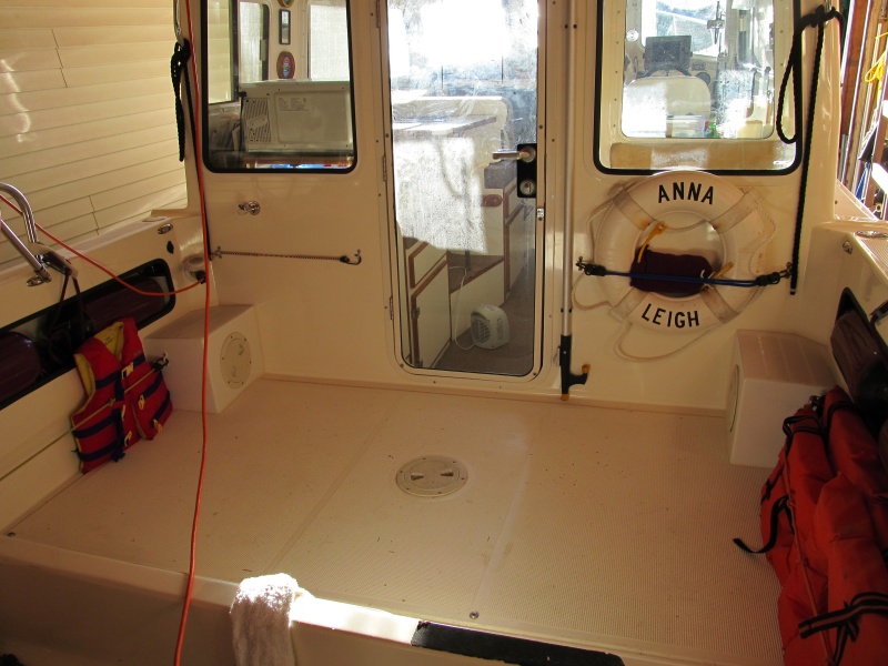 Cockpit with new steps