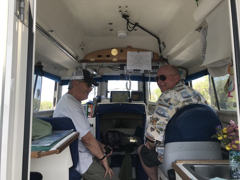 Colby and Doug on Midnight Flyer (Doug use to have Shesayno, and was active on the Mississippi River