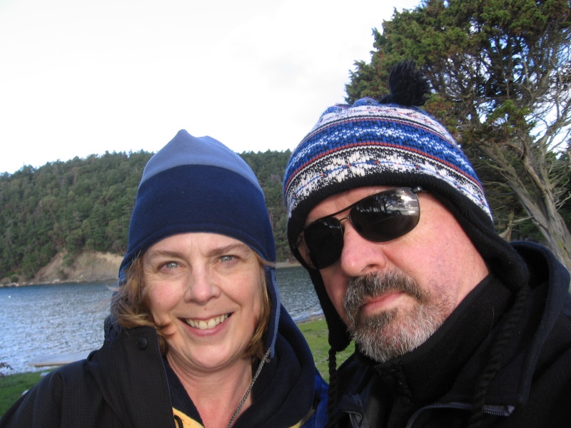 Cold but happy