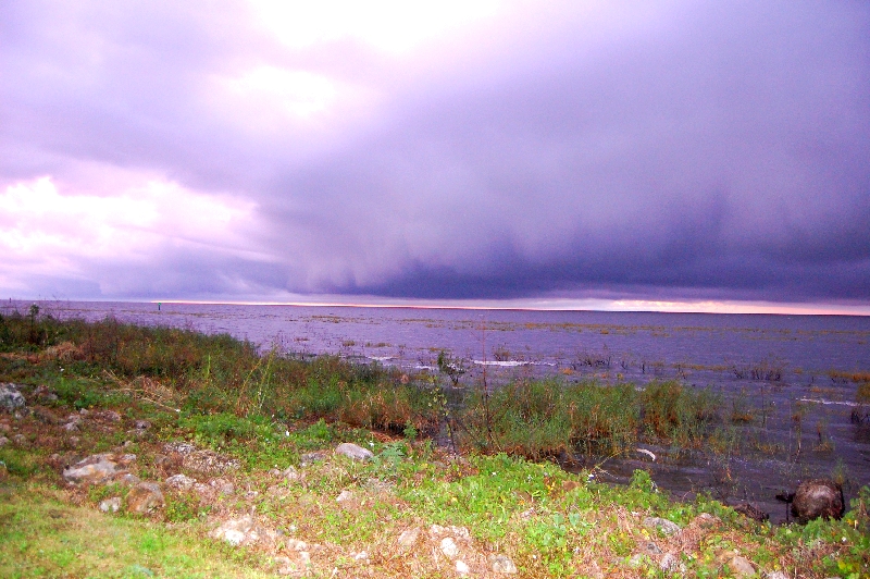 Cold front arriving Lake O