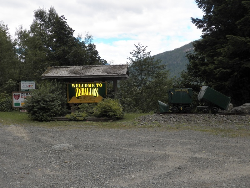 Coming back in to town.