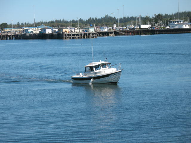 Coming home - First time salt water - Crescent City 8/2007