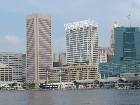 Coming into Baltimore's Inner Harbor