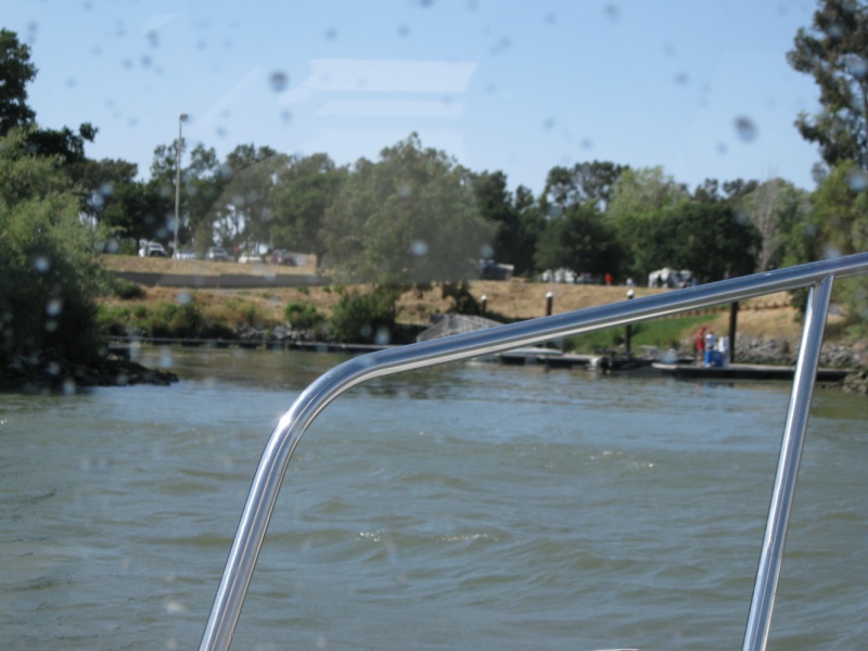 Coming into the dock at Brannon island State Park. Only a few miles from Rio Vista.
