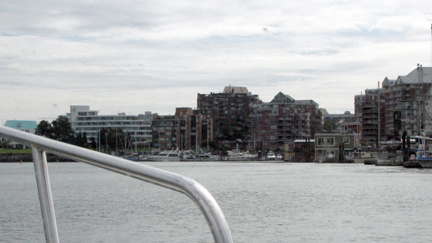 Coming into Victoria