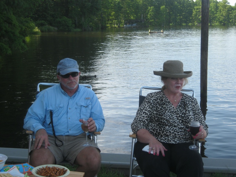 Commodore Steve and Admiral Joan