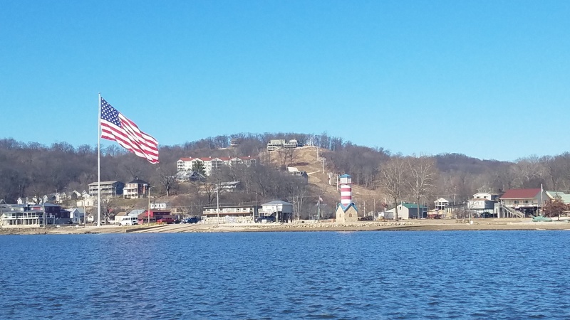 Confluence of Illinois & Mississippi Rivers