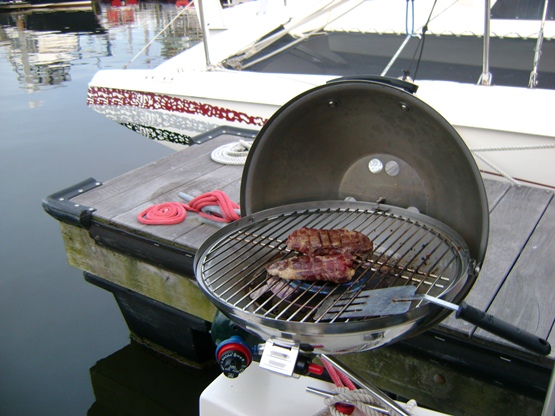 cooking steak