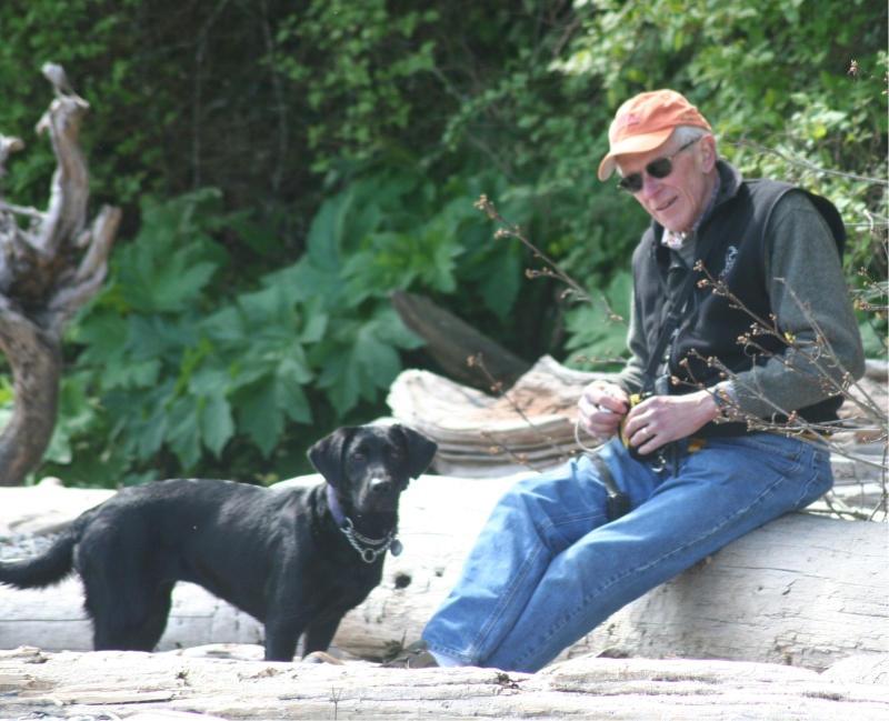 Cordell and Puck, Guemes Island