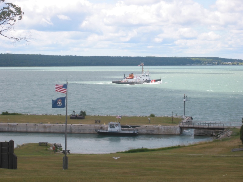 Cosat Guard cutter passing through
