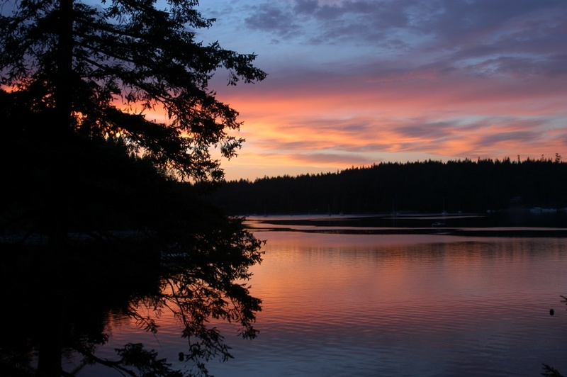 Couldn\'t take Tera-Lu on this trip but a great sunset