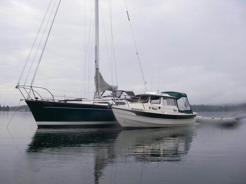Cozy in the rain at Poulsbo