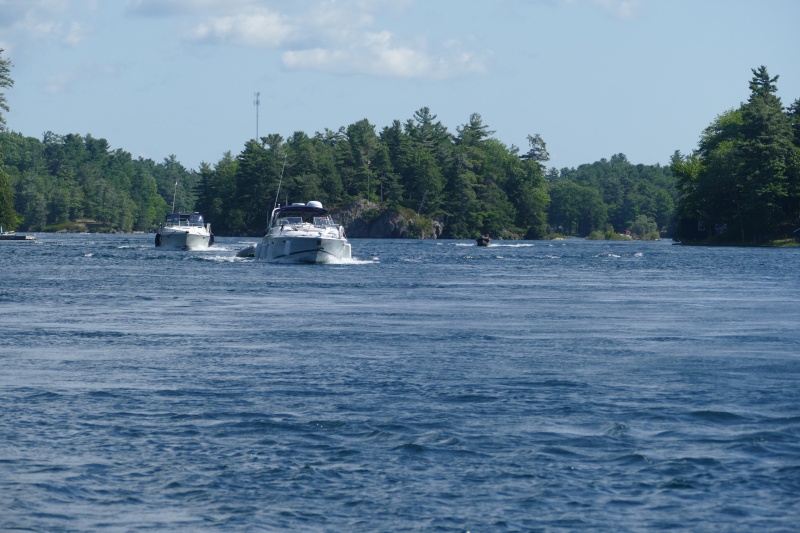 Crazy boating on Aug Canadian Holiday